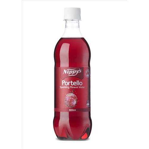WATER SPARKLING MINERAL PORTELLO (12 X 600ML) # PORTMIN600 NIPPYS