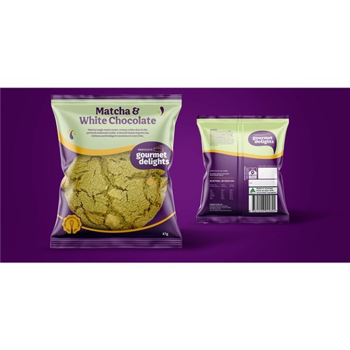 COOKIES MATCHA & WHITE CHOC GF (6 X 11 X 55GM) # 1-881 PRIESTLEYS