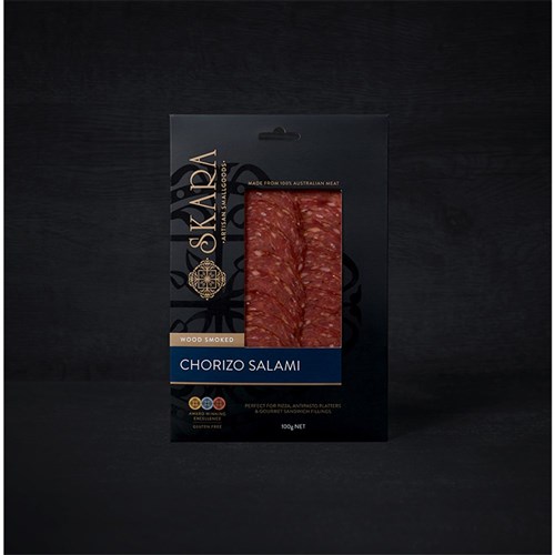 CHORIZO SALAMI (12 X 100GM) # SSCH SKARA SMALLGOODS