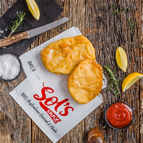 POTATO CAKES SCALLPS EXTRA LARGE NATURAL SLICE 100S 8KG # TPNSXL100 SOLS