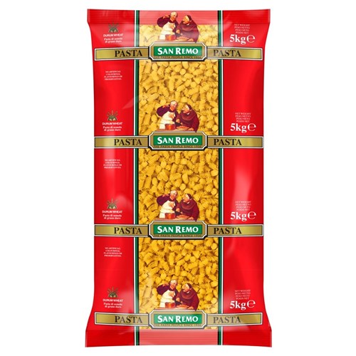 PASTA SPIRAL LARGE #53 (2 X 5KG) # 01005305 SAN REMO