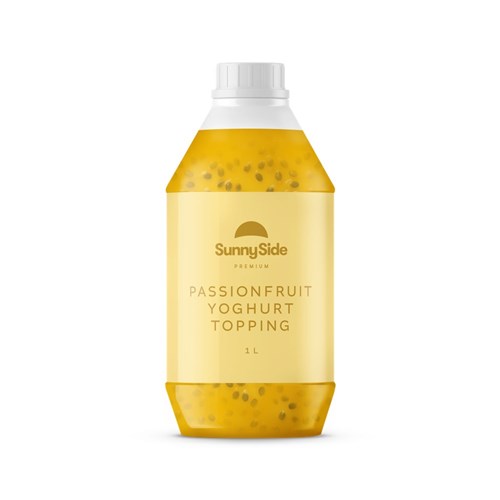 TOPPING PASSIONFRUIT YOGHURT 1LT(6) # SI0073 SUNNYSIDE