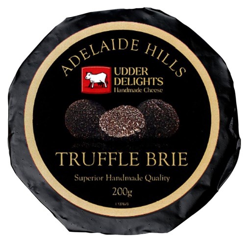 CHEESE TRFFLE BRIE (6 X 200GM) # UDTB200g x 6 UDDER DELIGHTS